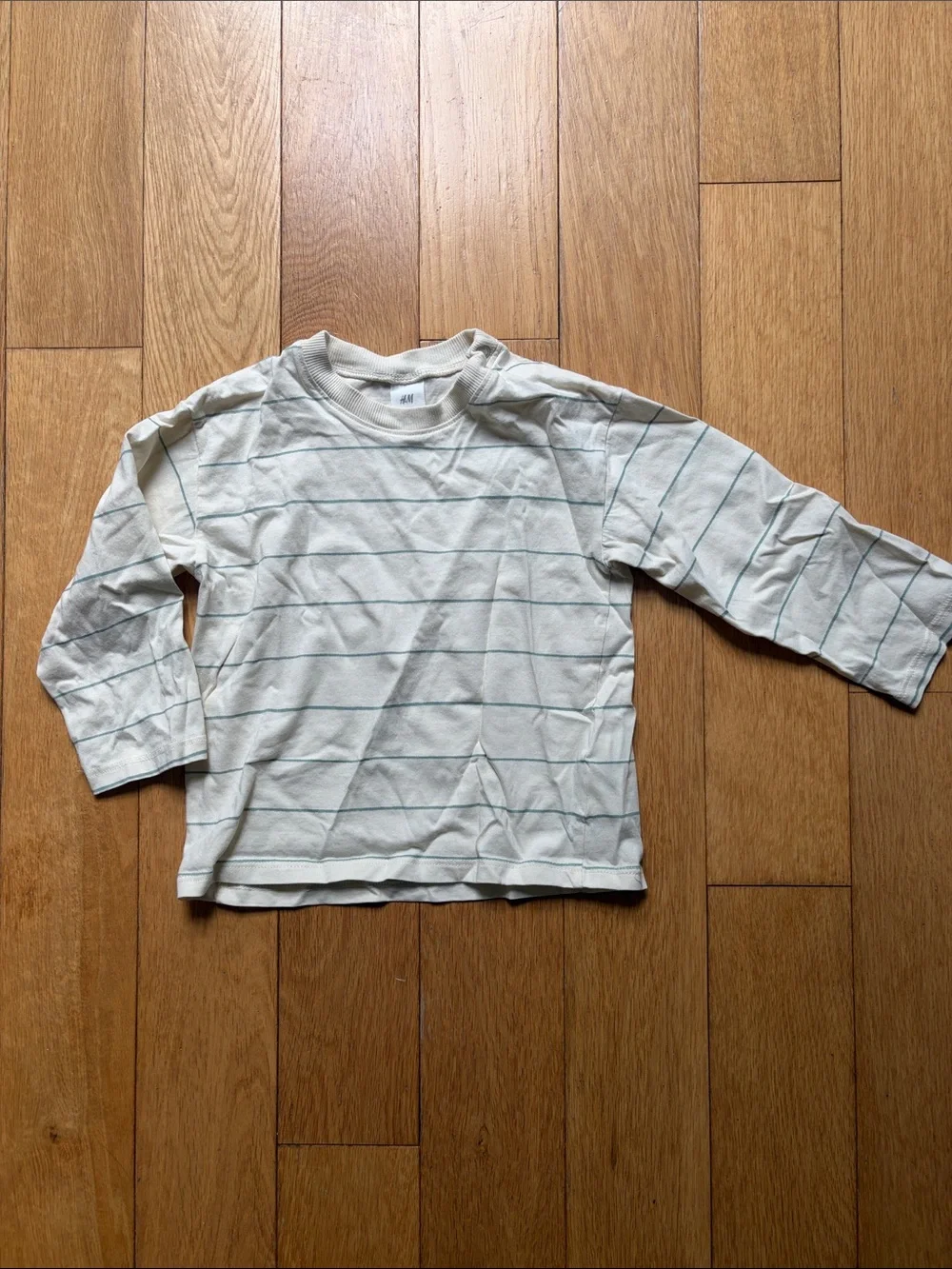 H&M Cotton Overall & Shirt Set